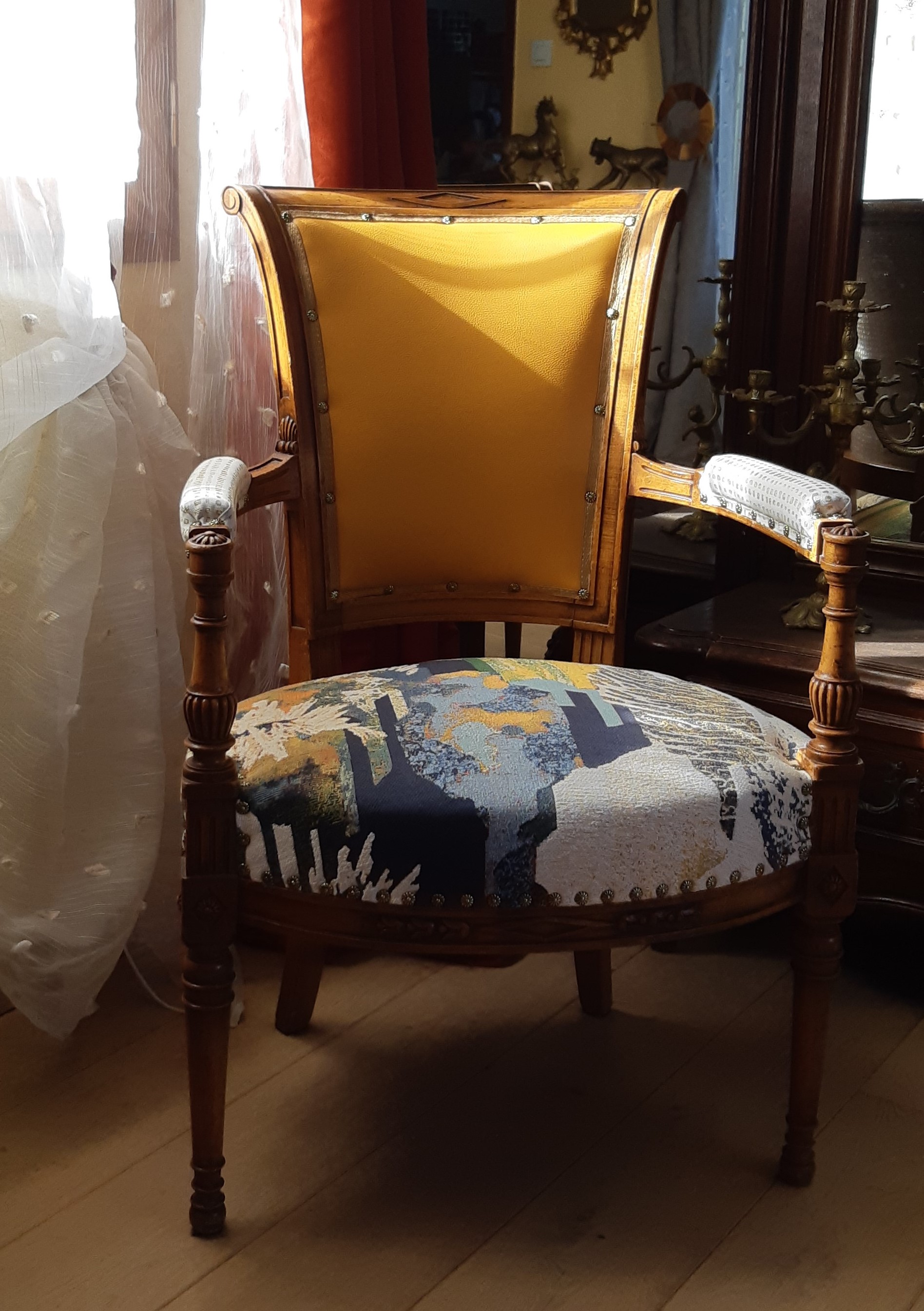 Fauteuil directoire Casal et Lelièvre