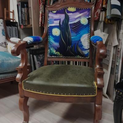 Fauteuil LP cuisses de grenouille