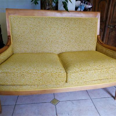 Banquette refaite