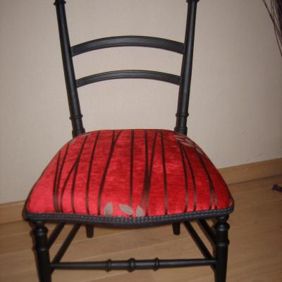 Chaise apres transformation