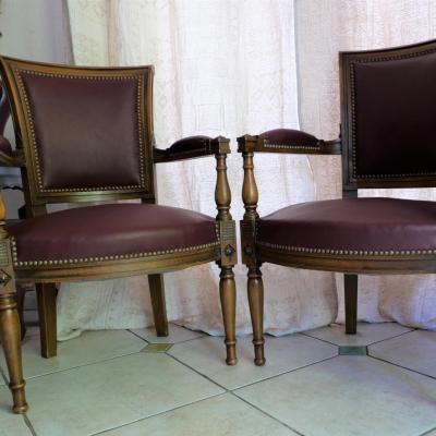 paire de fauteuils époque Directoire