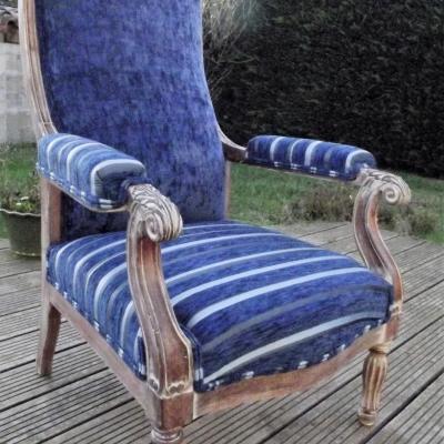 Fauteuil Napoléon III restauré