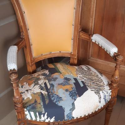 Fauteuil directoire lelievre