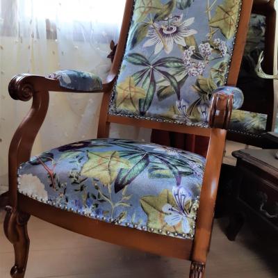 Fauteuil louis philippe