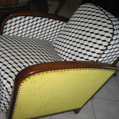 Fauteuil terminé