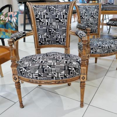 Paire de fauteuils Directoire