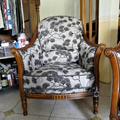 Fauteuil refait