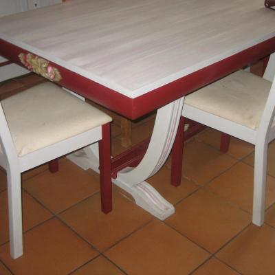 Table et se 4 chaises